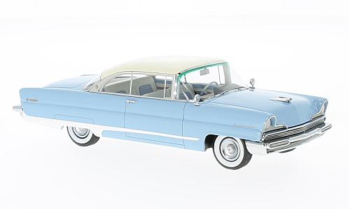 Модель 1:43 Lincoln Premiere Hardtop - light blue/white