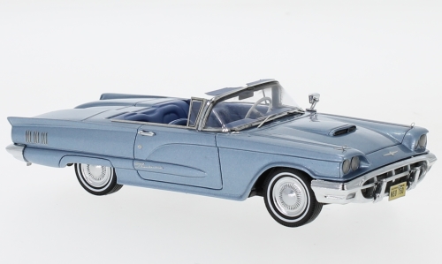 ford thunderbird convertible 1960 metallic light blue NEO46057 Модель 1:43