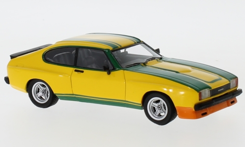 Модель 1:43 Ford Capri MKII X-Pack Yellow and Green