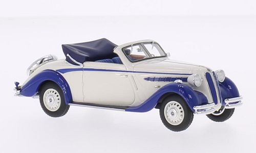bmw 326 drauz roadster 1938 blue/white NEO46285 Модель 1:43