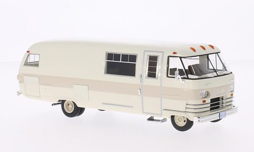 Модель 1:43 Dodge Travco - white/beige (кемпер)