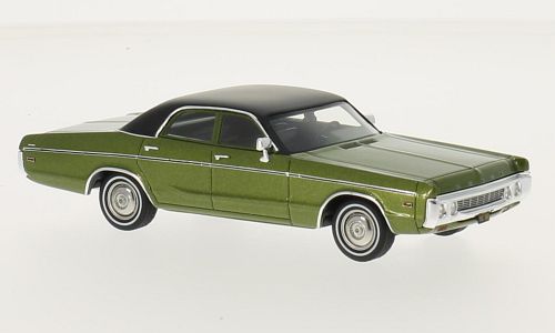 dodge polara sedan 1972 metallic green/black NEO46725 Модель 1:43