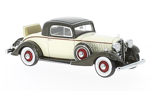 buick model 33 fifty-six s sport coupe - beige/brown NEO46775 Модель 1:43