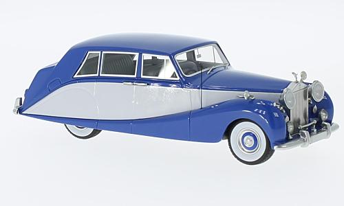 Модель 1:43 Rolls-Royce Silver Wraith Hooper Empress Line - blue/grey