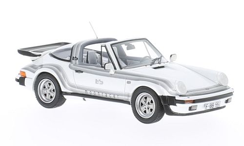 Модель 1:43 Porsche 911 turbo targa (930) B&B Design Moonracer Metallic White