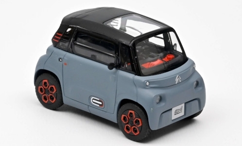Модель 1:43 Citroen Ami 100% electric 2020 - mat.grey/orange