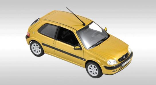 Модель 1:43 Citroen Saxo VTS (3-door) - heliodor yellow