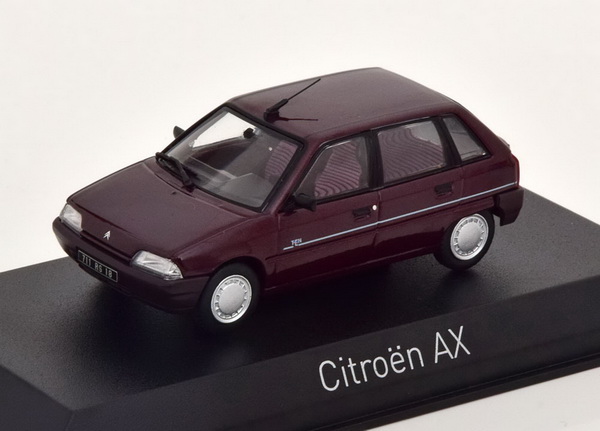 Citroen AX TEN 1992 - red met. 155163 Модель 1:43