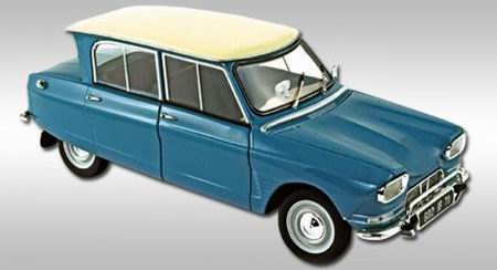 Модель 1:18 Citroen Ami 6 - blue