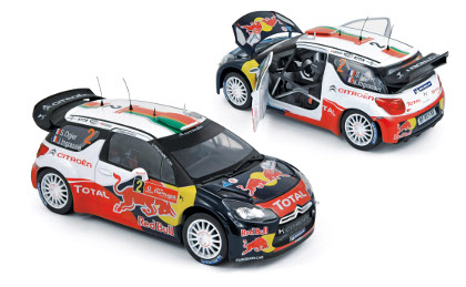Модель 1:18 Citroen DS3 WRC №2 «Red Bull» Winner Rally Portugal (Sebastien Ogier - Julien Ingrassia)