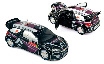 Модель 1:18 Citroen DS3 WRC №17 Rally Portugal (Merksteijn Jr - Chevaillier)