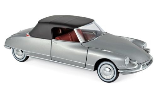 Модель 1:18 Citroen DS19 Cabrio Chapron - pearl grey