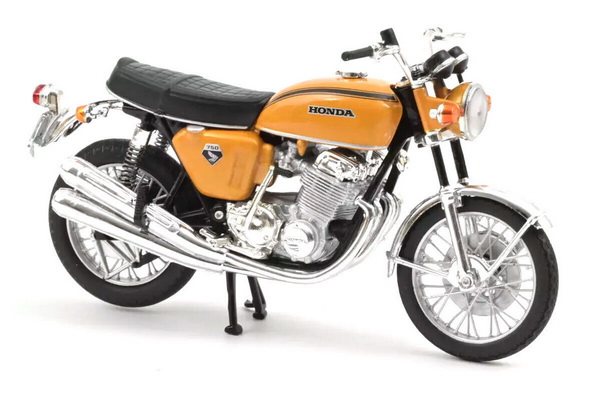 Модель 1:18 Honda CB750 - 1969 - Orange Metallic