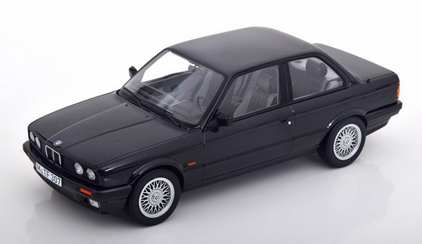 BMW 325i (E30) - 1988 - Black met 183203 Модель 1:18