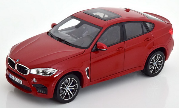 Модель 1:18 BMW X6 M - red met