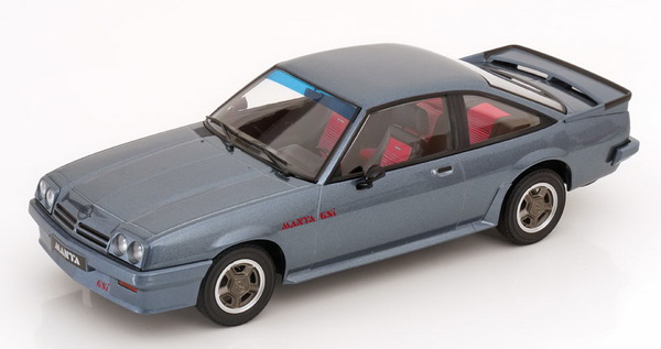 Модель 1:18 Opel Manta GSI Exclusiv Irmscher - 1985 - Blue-grey met.