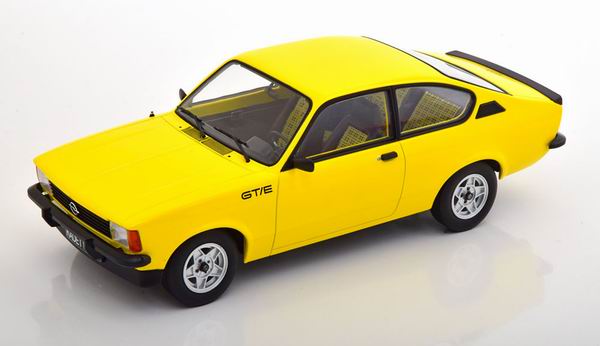 opel kadett c gt/e 1977 - yellow 183655 Модель 1:18