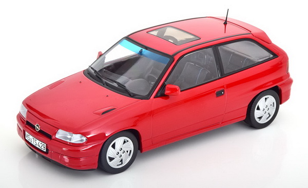 Opel Astra F GSI - 1992 - Red 183672 Модель 1:18