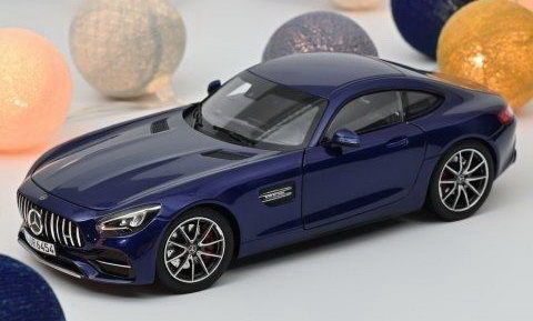 Модель 1:18 Mercedes-AMG GT S (С190) - blue met