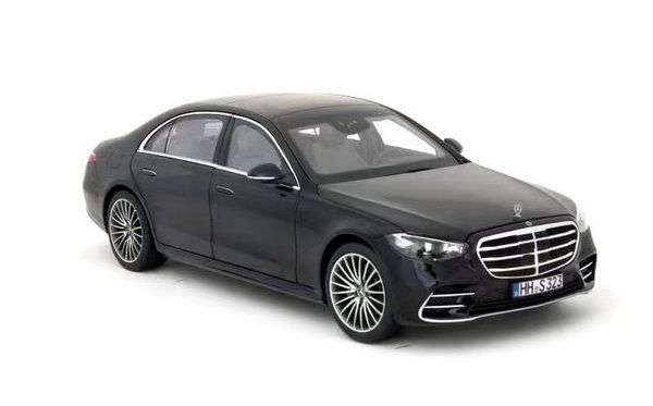 Модель 1:18 Mercedes-Benz S-class W223 AMG Line - black/grey interior