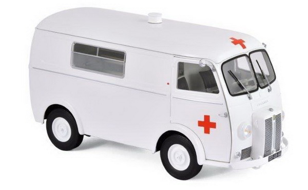 peugeot d4b «ambulance» (скорая медицинская помощь) - white 184699 Модель 1:18