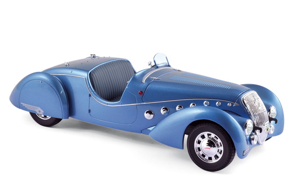 Модель 1:18 Peugeot 302 Darl'Mat Roadster - blue met