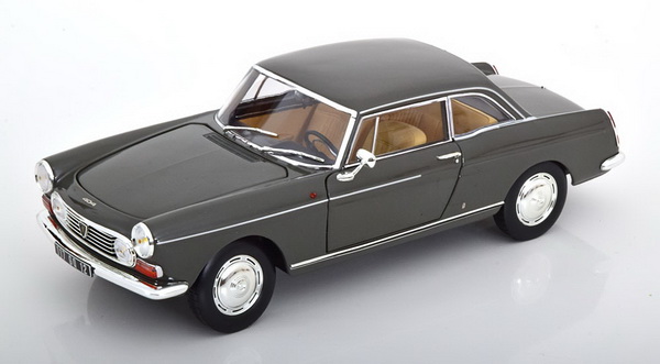 Модель 1:18 Peugeot 404 Coupe - 1967 - Dark Grey