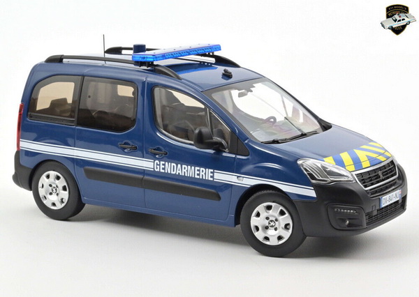 Peugeot Partner «Gendarmerie» - blue/white 184895 Модель 1:18