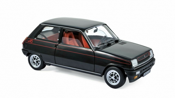 Модель 1:18 Renault 5 Alpine - black
