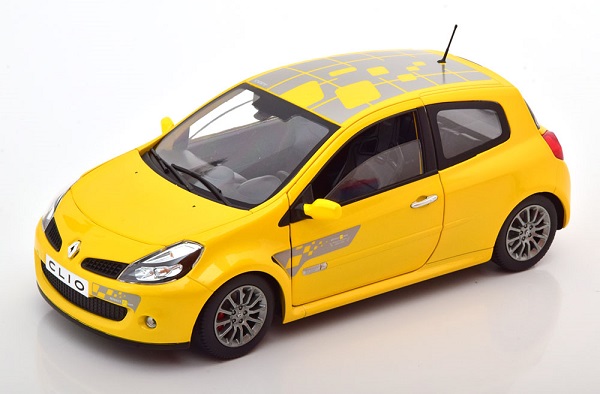 Модель 1:18 Renault Clio R.S. F1 Team - yellow met/silver