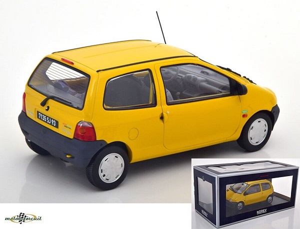 Модель 1:18 Renault Twingo 1995 (Lemon Yellow & United Deco)