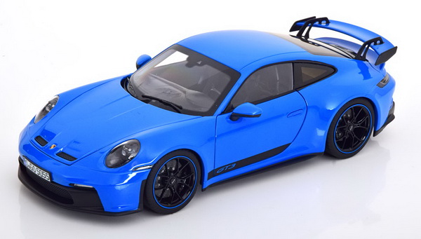 Porsche 911 (992 II) GT3 Touring 2021 - blue 187309 Модель 1:18
