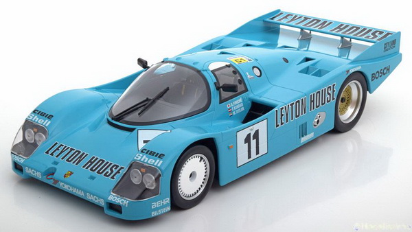 Модель 1:18 Porsche 962 C №11 «Leyton House» 4th 24h Le Mans (G.Fouche - Franz Konrad - W.Taylor)