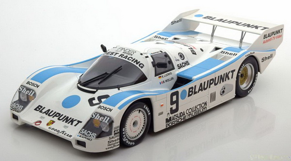 Модель 1:18 Porsche 962 C №9 «Blaupunkt» 1000km Nurburgring (Klaus Ludwig - Bob Wollek)