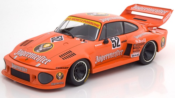 Модель 1:18 Porsche 935 №52 «Jagermeister» Bergischer Löwe, Winner DRM Zolder (Manfred Schurti) (L.E.1000pcs)