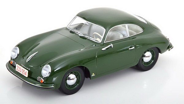 Porsche 356 Coupe - 1954 - Dark green 187453 Модель 1:18