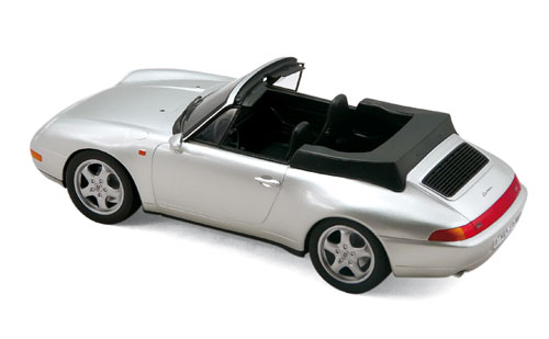 Модель 1:18 Porsche 911 Cabriolet (993) - silver