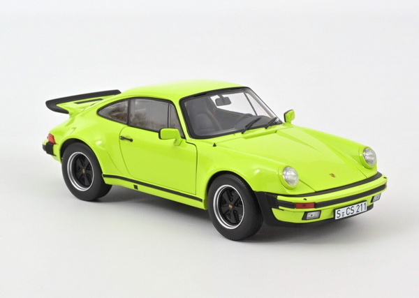 Porsche 911 Turbo 3.0 1976 - Light Green 187666 Модель 1:18