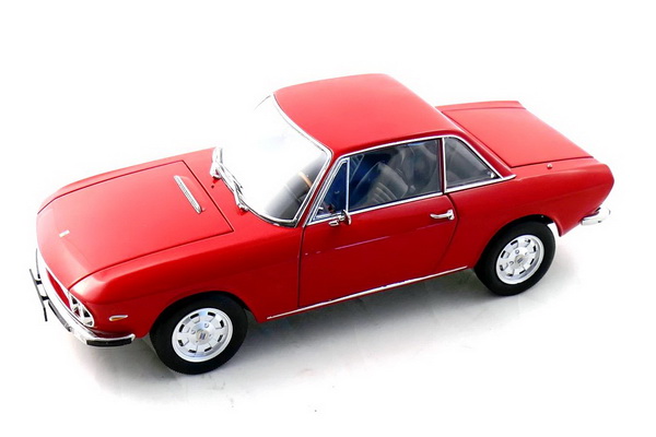 Lancia Fulvia 1600 HF Lusso - 1971 - Red/Black interior 187982 Модель 1:18