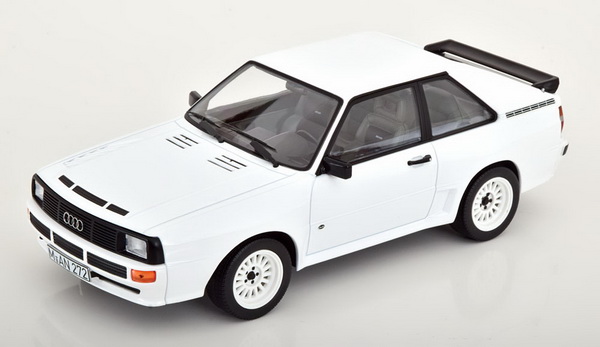 Audi Sport Quattro - 1985 - White 188313 Модель 1:18