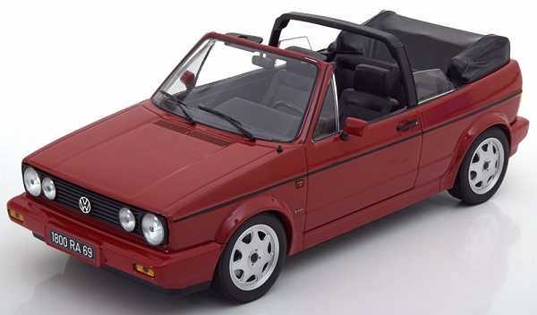 Модель 1:18 Volkswagen Golf I Cabrio - red (L.E.1000pcs)