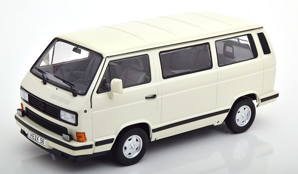 Модель 1:18 VW T3 Whitestar 1990 white