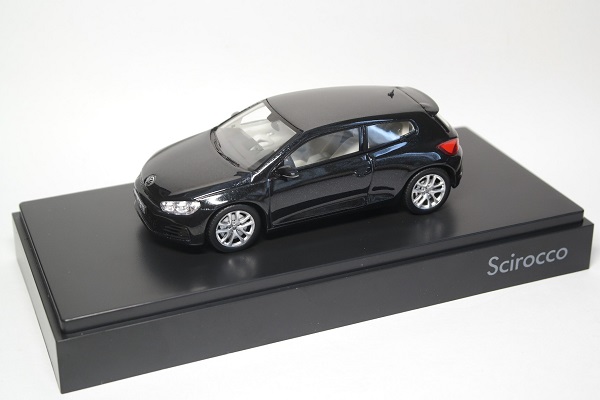 Volkswagen Scirocco (Metallic Black) VW promo 1K8099300QC9Z Модель 1:43