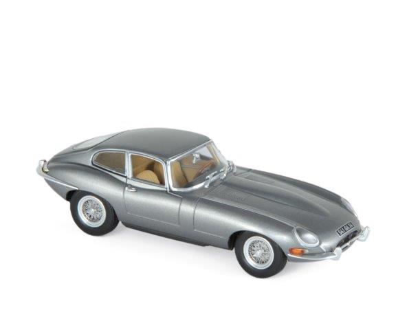 jaguar e-type coupe - grey 270061 Модель 1:43