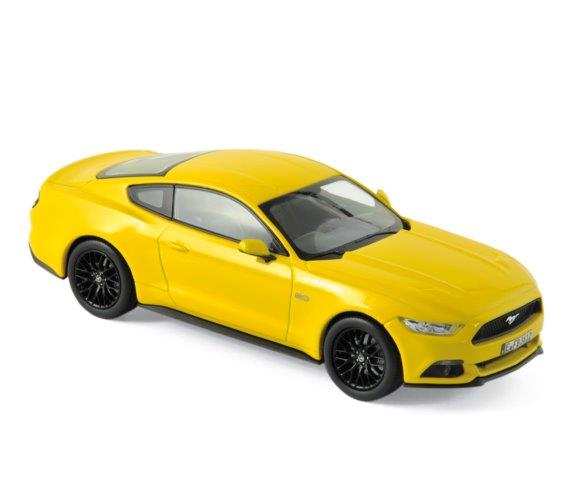 ford mustang fastback - yellow 270554 Модель 1:43