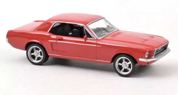ford mustang coupe - 1968 - red 270580 Модель 1:43