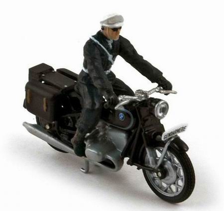 bmw r 60 «gendarmerie» (мотоцикл с фигуркой) 350052 Модель 1:43