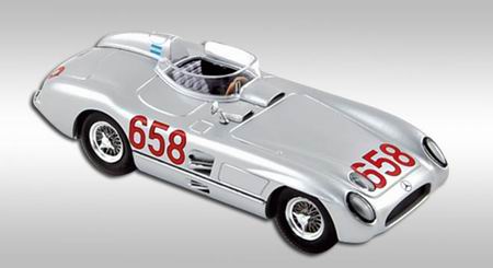 Модель 1:43 Mercedes-Benz 300 SLR № 658 Mille Miglia (Juan Manuel Fangio)