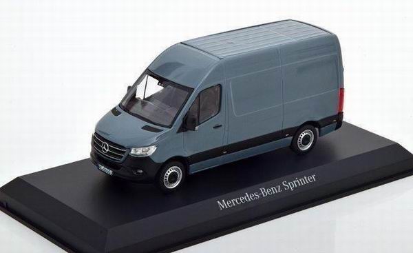 mercedes-benz sprinter van (w907) - grey 351176 Модель 1:43