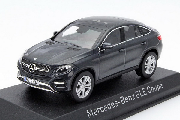 Модель 1:43 Mercedes-Benz GLE Coupe (C292) 2015 Grey Metallic
